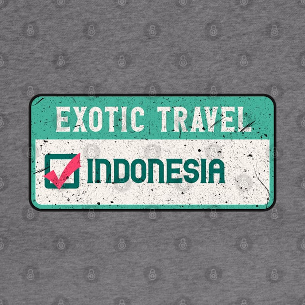 Indonesia travel list by SerenityByAlex